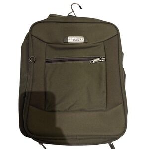 Atlantic Luggage Hanging Travel Toiletry Bag Organizer Kit Olive Green